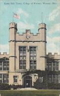 Ohio Wooster Kanke Hall Tower College Of Wooster 1921 - Altri & Non Classificati