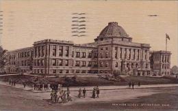 Ohio Springfield New High School 1909 - Other & Unclassified