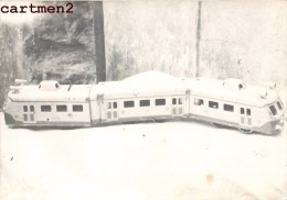 CARTE PHOTO : AUTORAIL NORD TRAIN EXPOSITION JEU JOUET TOY Dinky Toys JEP NOREV MINALUXE SCHUCO - Lokomotiven