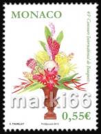 Monaco - 2012 - International Bouquet Competition - Mint Stamp - Other & Unclassified