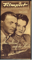 "Filmpost" "Am Abend Auf Der Heide" Mit Magda Schneider , Heinz Engelmann  -  Filmprogramm Nr. 146 Von Ca. 1948 - Other & Unclassified