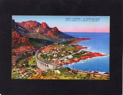 48881    Francia,    L"Esterel,  La  Corniche D"Or,  Vue  Sur  Antheor Et Le Massif Du  Cap  Roux,  VG 1937 - Antheor