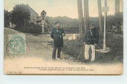 ROUTE DE BASCEMBORN A GIREY - Frontière Franco Allemande. - Douane