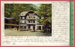 Gruß Aus Ilsenburg, Hotel Prinzess Ilse-1902,-Verlag: Kosmos, Halberstadt, POSTKARTE, Mit Frankatur, - Ilsenburg