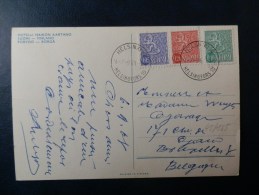 45/185  CP  FINLANDE  1969 - Briefe U. Dokumente
