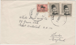 TURCHIA - TURKEY - 1969 - Viaggiata Da Kartal, Istanbul Per London - Cartas & Documentos