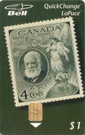 TARJETA DE CANADA CON UN SELLO DE GRAHAM BELL (CAPEX) (SELLO-STAMP) NUEVA-MINT - Timbres & Monnaies