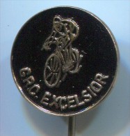 Cycling, Bike, Bicycles - GRC EXCELSIOR, Netherlands, Vintage Pin, Badge - Radsport