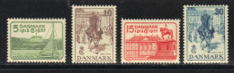 DANEMARK N° 249 à 252 * - Nuovi