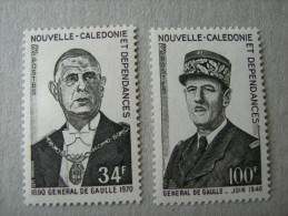 NOUVELLE CALEDONIE    P 377/378  * *  GENERAL DE GAULLE - Nuevos