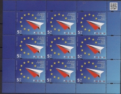 2014 Polen  Polska Mi.  4675 **MNH  Sheet  10 Jahre Mitgliedschaft In Der Europäischen Union - 2014