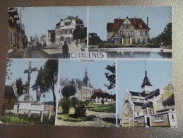 Chaulnes Vues Multiples   Recto Verso - Chaulnes