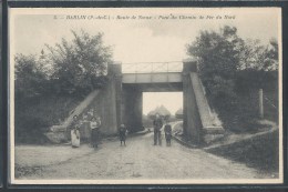 - CPA 62 - Barlin, Route De Noeux - Pont Du Chemin De Fer Du Nord - Barlin