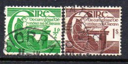 Ireland 1944 Michael O'Cleary Set Of 2, Fine Used - Oblitérés