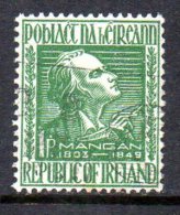 Ireland 1949 JC Mangan (poet), Fine Used - Used Stamps