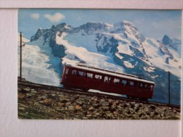 Svizzera - DIE GORNEGRATBAHN - ZERMATT -GORNERGRAT - BREITHORN. Treni E Monti . - Matt