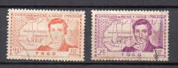 Togo N° 172 Et 173 Oblitérés - Used Stamps