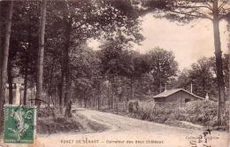 C 10399 - FORET DE SENART- 91 - Carrefour Des Deux Chateaux  - Trés Belle Cpa Rare - Sénart