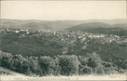 06 VENCE / Vue Générale Prise De La Route De Coursegoule / - Vence