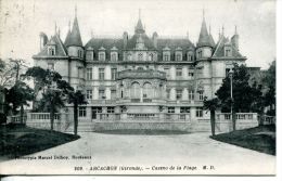 N°39218 -cpa Arcachon -casino De La Plage- - Casino