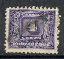 Canada 1930 4 Cent Postage Due Issue #J8 - Segnatasse