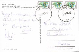 10395. Postal KONYA (Turquia) 1988. EFES, Efeso Memmius Aniti - Briefe U. Dokumente