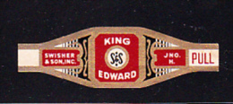 SWISHER & SON, INC. - JNO. H. PULL -- KING EDWARD - Labels