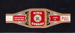 SWISHER & SON, INC. - JNO. H. PULL -- KING EDWARD - Etichette