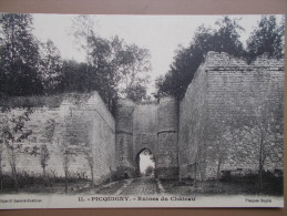 80 - PICQUIGNY - Ruines Du Château (une Porte) - Picquigny