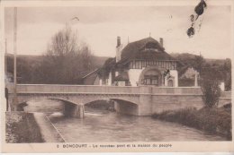 Boncourt Le Nouveau Pont De La Maison Du Peuple - Boncourt