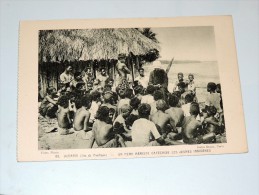 Carte Postale Ancienne : OCEANIE : Iles Du Pacifique : Un Père Mariste Catéchise Des Jeunes Indigènes - Altri & Non Classificati