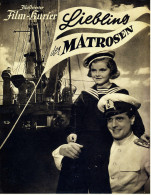 "Illustrierter Film-Kurier"  "Liebling Der Matrosen" Mit Traudl Stark , Hertha Feiler -  Filmprogramm Nr. 2744 Von 1937 - Zeitschriften