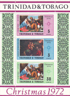 Trinidad & Tobago  1972 Christmas  Souvenir Sheet MNH - Trinidad & Tobago (1962-...)