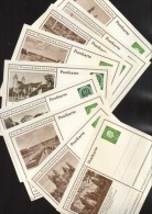 Germany/Federal Republic -lot / 9 Pieces Postal Stationery Postcards Unused - 4/scans - Cartes Postales Illustrées - Neuves