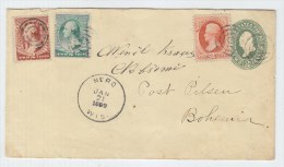 USA/Germany COVER 1899 - Brieven En Documenten