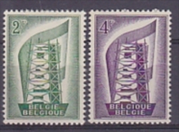 Europa Cept 1956 Belgium 2v ** Mnh (T1248) - 1956