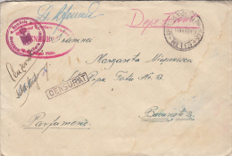 1411- FREE MILITARY CORRESPONDENCE, CALARSI 5TH DIVISION, CENSORED, 1945, ROMANIA - 2. Weltkrieg (Briefe)