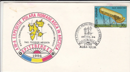 1432- ROMANIAN ARCTIC EXPEDITION, SPITZBERGEN, SPECIAL COVER, 1994, ROMANIA - Expéditions Arctiques