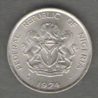 NIGERIA 5 KOBO 1974 - Nigeria