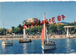 56 - GUIDEL PLAGES - VOILIERS SUR LA PLAGE DEVANT LE VILLAGE - Guidel