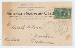 USA ALSKA GOLD RUSH POSTCARD 1898 - Cartas & Documentos