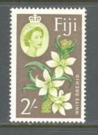 1962 FIJI 2SH. WHITE ORCHID MICHEL: 162 MNH ** - Fidschi-Inseln (...-1970)