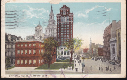 CPA - (Etats Unis) City Hall Square Hartford Conn - Hartford