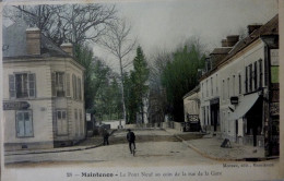 Le Pont Neuf Au Coin De La Rue De La Gare - Maintenon