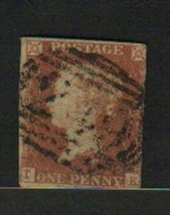 Great Britain   QV  1d  Red  TK  Imperf    #  57260 - Gebraucht