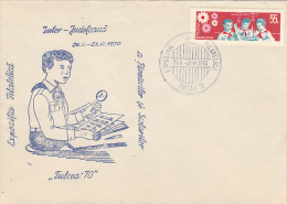 1488- SCOUTS, SCUTISME, YOUTH PIONEERS, SPECIAL COVER, 1970, ROMANIA - Storia Postale