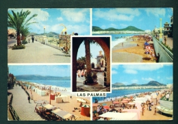 SPAIN  -  Las Palmas  Multi View  Used Postcard  Mailed To The UK  As Scans - La Palma