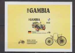 GAMBIE   1986       AUTOMOBILE               BF       N°  25         COTE    16 € 50 - Gambie (1965-...)