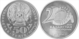 2011  Kazakhstan Kasachstan - 20-years Of Independence - Kasachstan