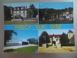 Precy Sur Oise Multivues Recto Verso - Précy-sur-Oise